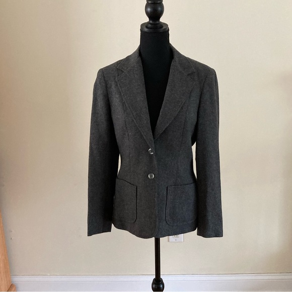 Bobbie Brooks Gray Skirt Suit Set size 12 - Picture 1 of 6